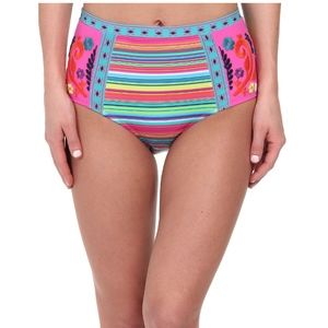 Nanette Lepore Flora Fiesta Pin-up Bikini Bottoms
